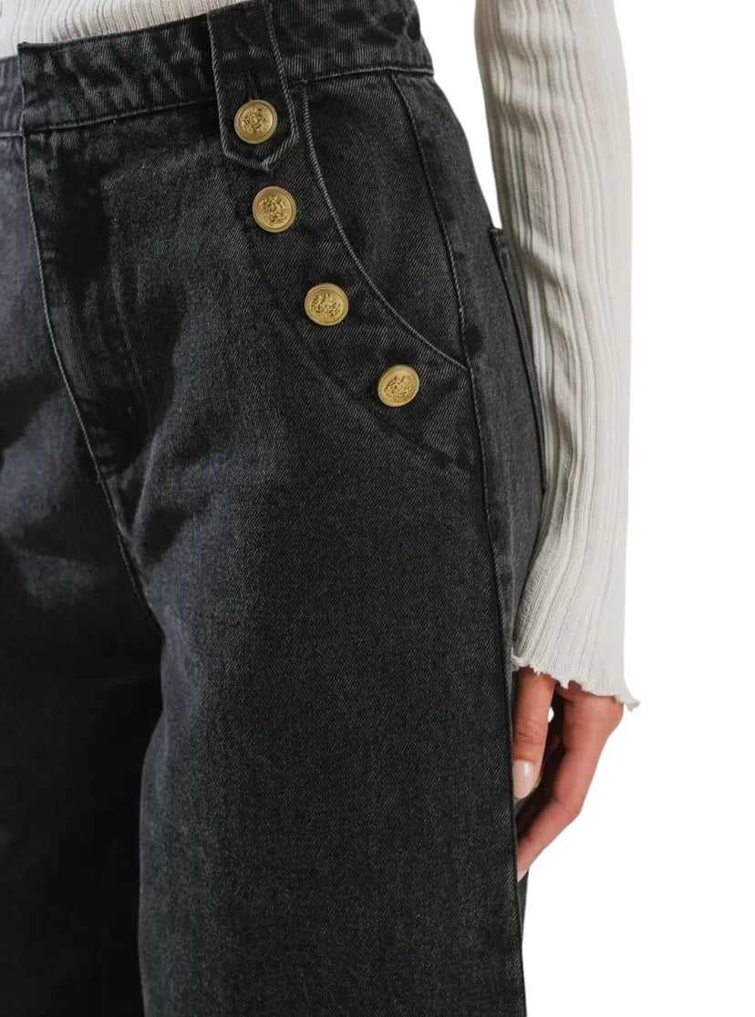 Milana Denim Set Black