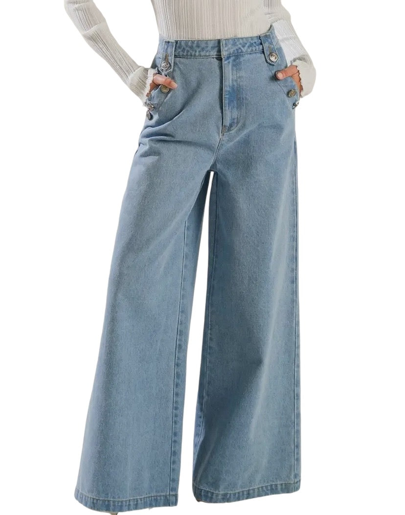 Milana Denim Set