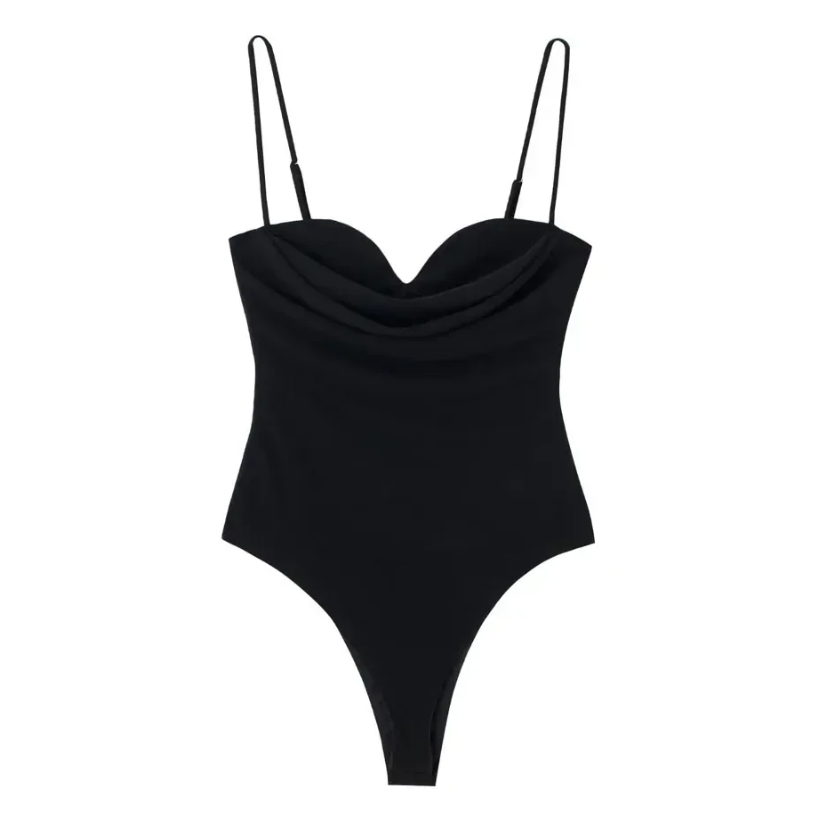 Emilia Bodysuit Black