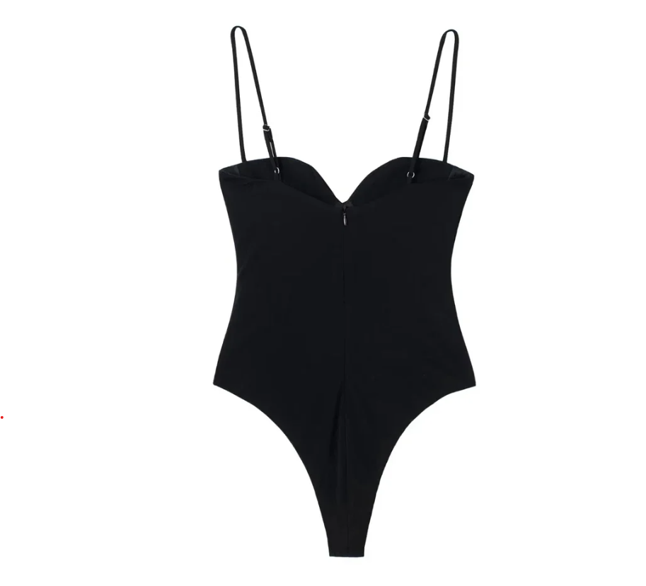 Emilia Bodysuit Black