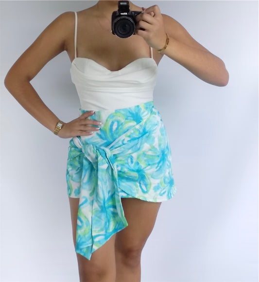 Bruna Skirt Turquoise